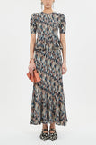 Marceline Multicolor Long Skirt