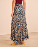 Marceline Multicolor Long Skirt