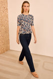 Samira Multicolor SS Top