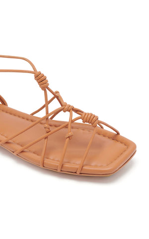 Freya Knotted Flat Sandals