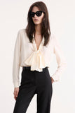 Angelique Tie Neck Blouse