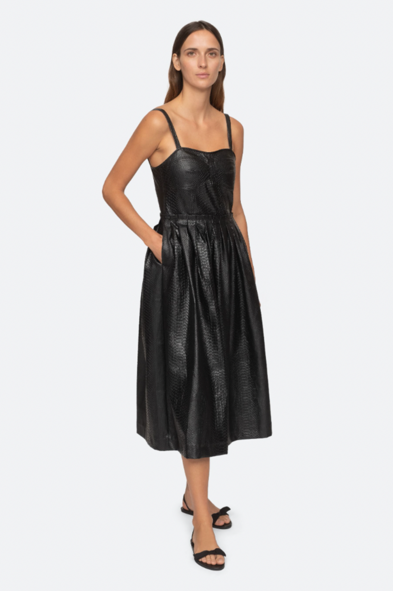 Vilma Vegan Leather Dress