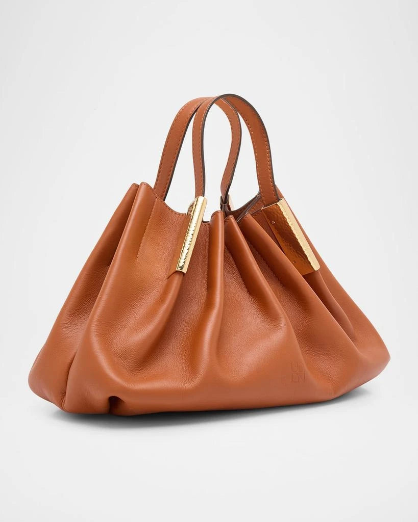 Isadora Mini Ruched East-West Tote