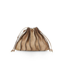 Adria Small Pleated Wave Bag in Mica