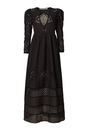 Winifred Black Eyelet Dress