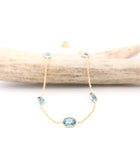 Blue Topaz Necklace