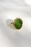 Jade Disc Ring