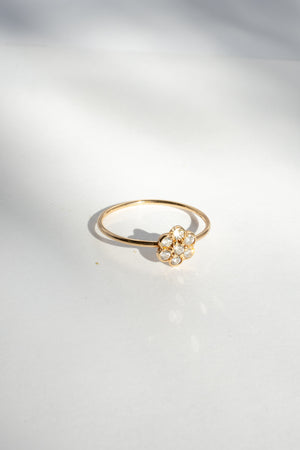Be Mine Lotus Diamond Ring