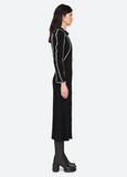 Elin Ribbed Long Sleeve Dress