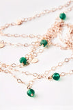 Green Agate Sautoir