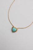 Turquoise Heart Necklace