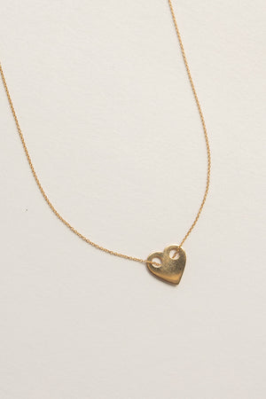 Mini Heart On Chain Necklace