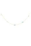 Blue Topaz Necklace