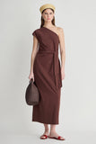 Georgie One Shoulder Maxi