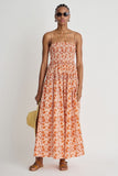 Laloux Smocked Maxi