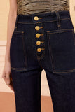 The Stretch Lou Kick Flare Jean