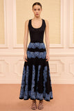 Alessia knit Jacquard Skirt