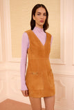 Sloane Suede Mini Dress