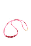 Shaded Ruby Necklace
