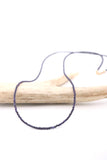 Micro Blue Sapphire Necklace