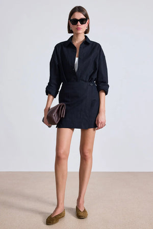 La Reina Mini Shirt Dress