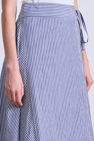 Marsala Asymmetrical Skirt