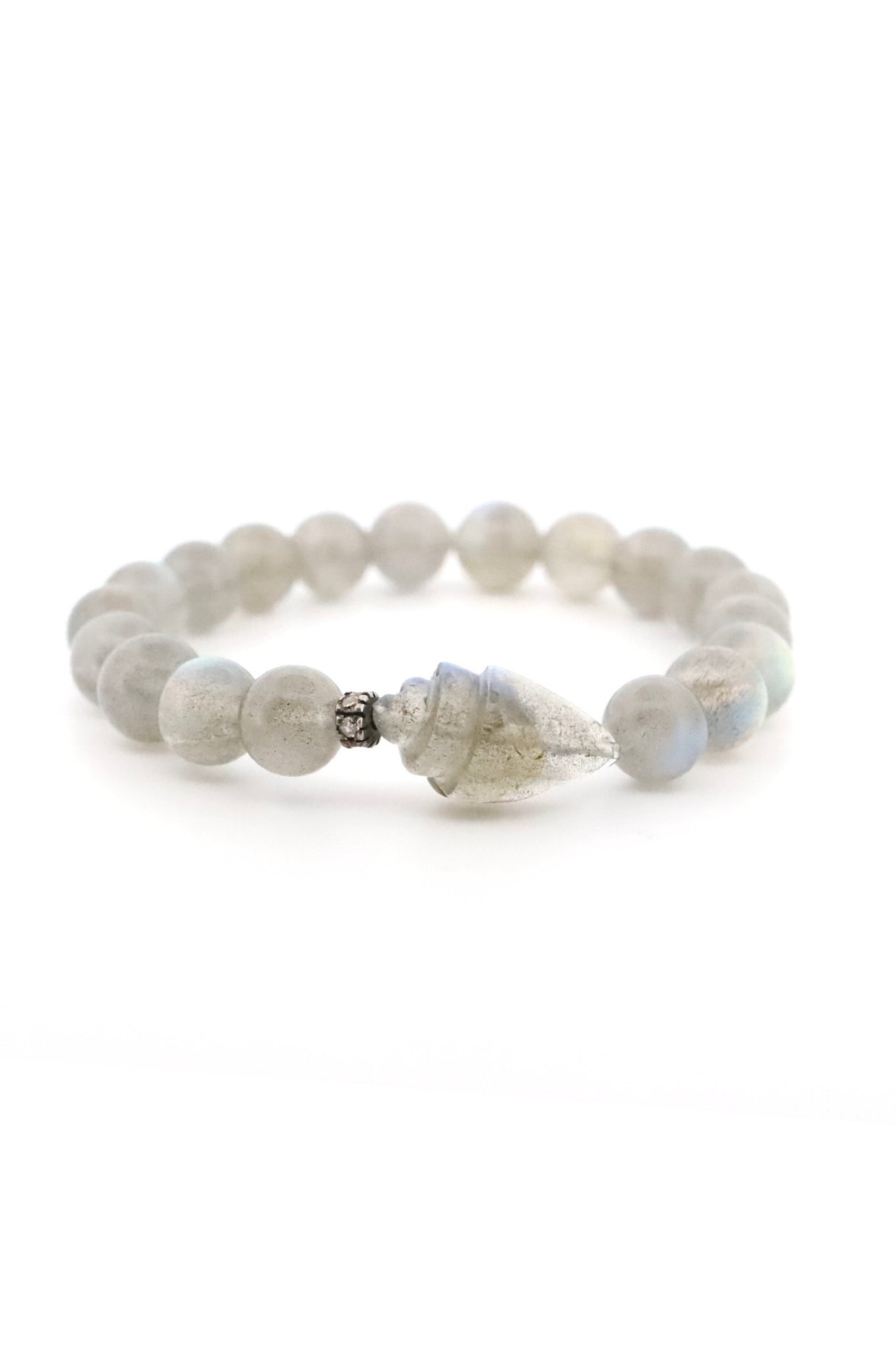 Labradorite Shell Bracelet