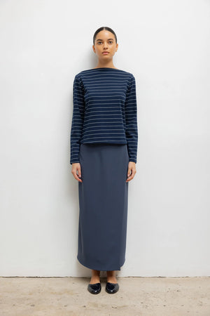 Margo Stripe Long Sleeve Boatneck