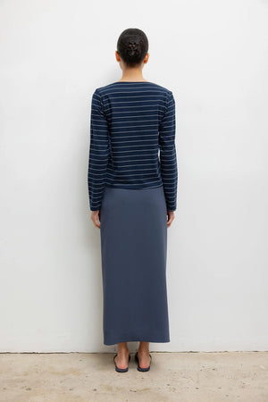 Margo Stripe Long Sleeve Boatneck