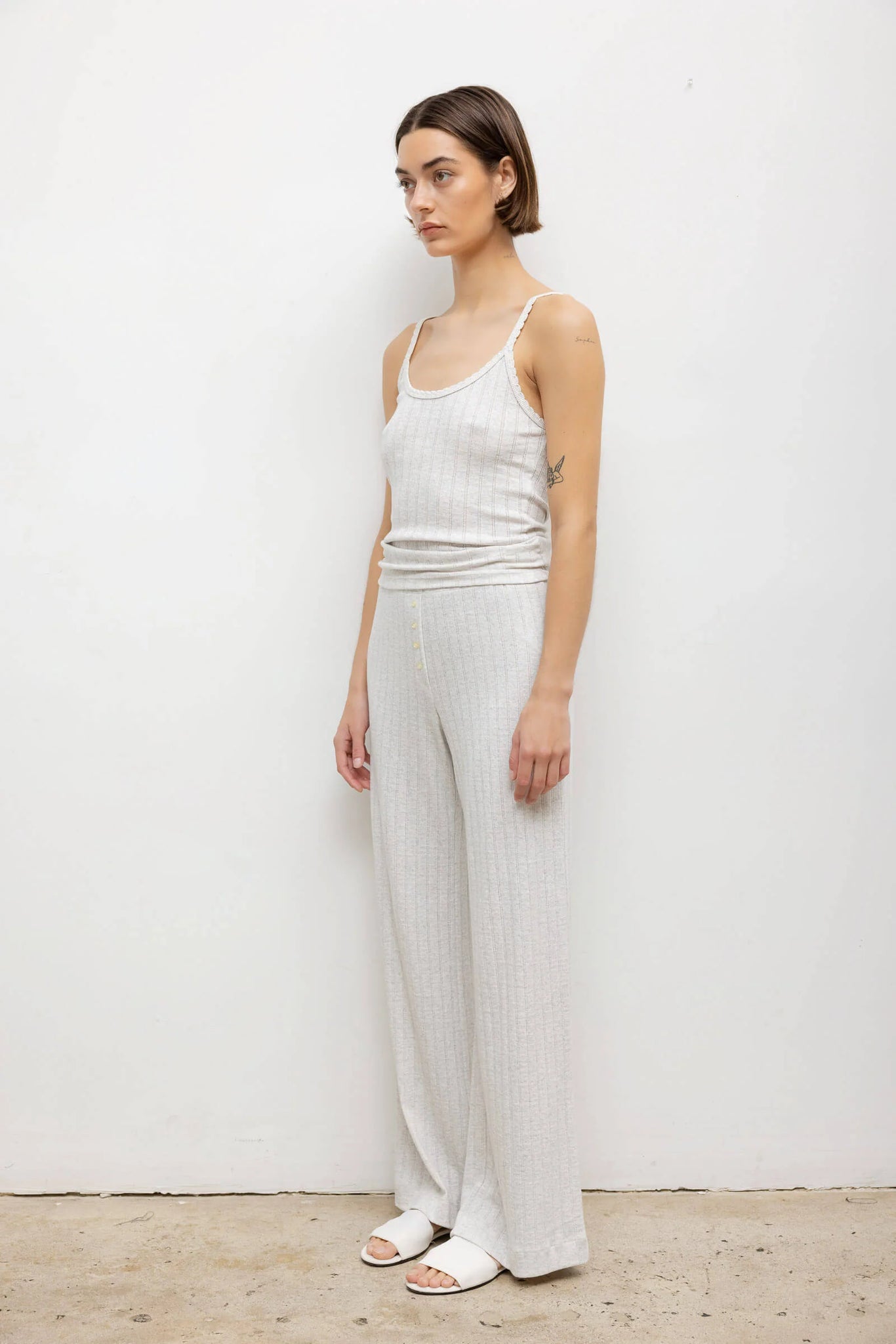 Pointelle Tank