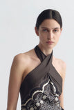 Solal Silk Halterneck Top