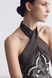 Solal Silk Halterneck Top