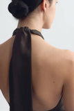 Solal Silk Halterneck Top