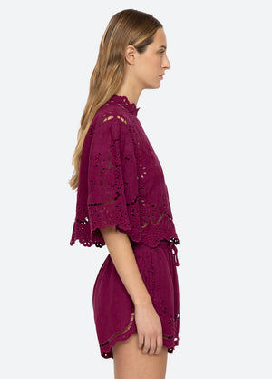 Lula Embroidery Shorts