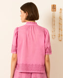 Winn Fuchsia Tile Shirt