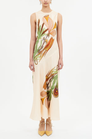 Gaea SL Midi Dress