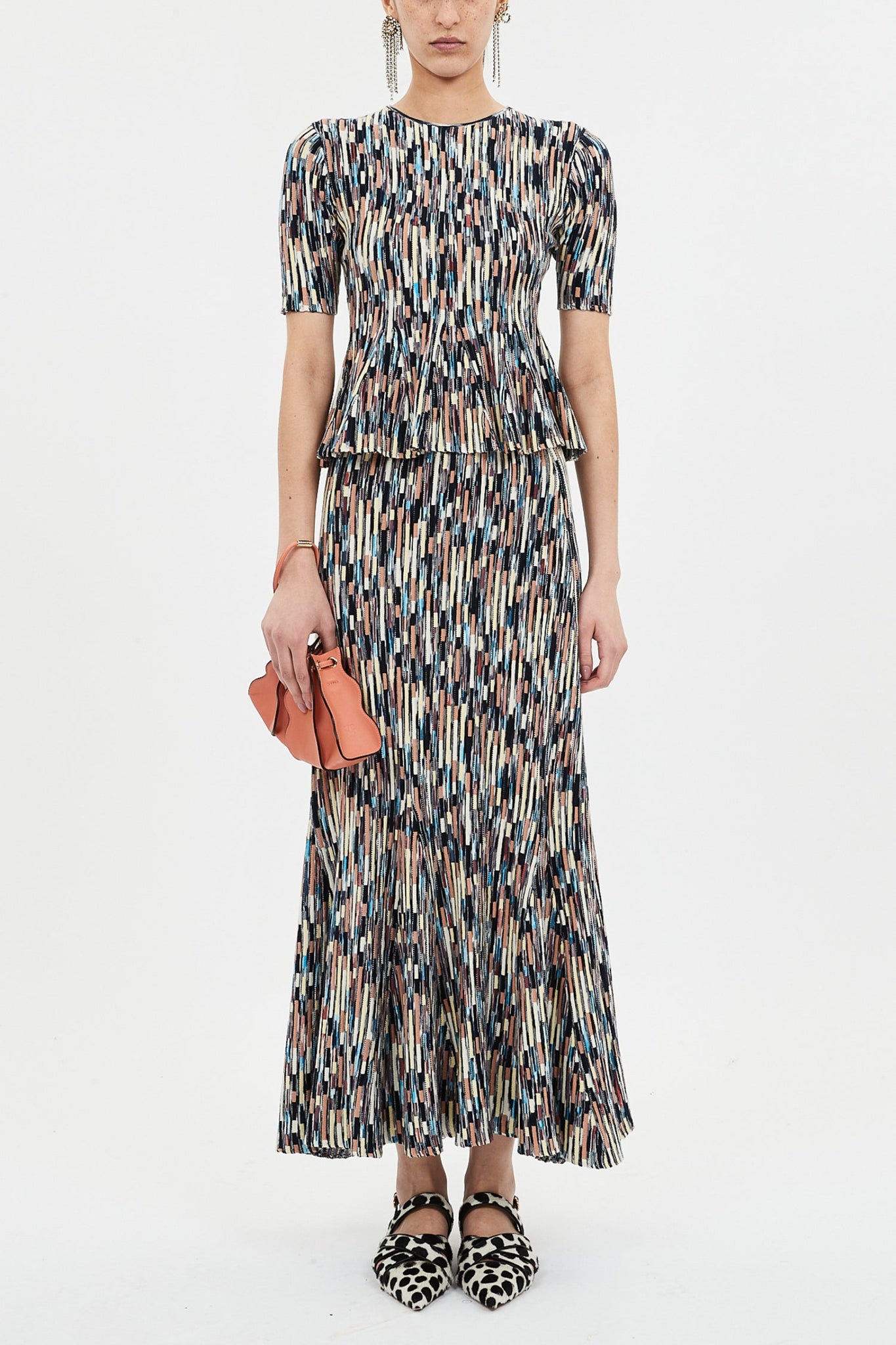Marceline Multicolor Long Skirt
