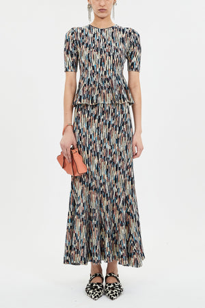 Marceline Multicolor Long Skirt