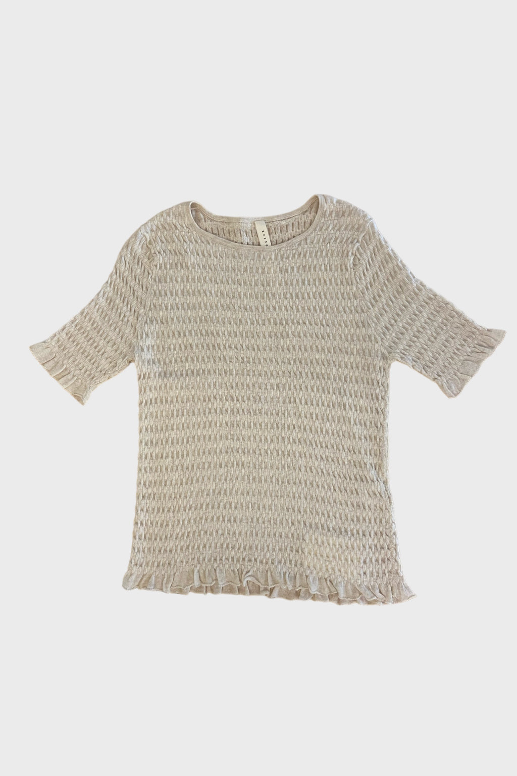 Smocked Tee – Beanie + Cecil