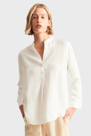 Perfect Henley Blouse