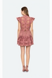 Drea Embroidered Flutter Dress