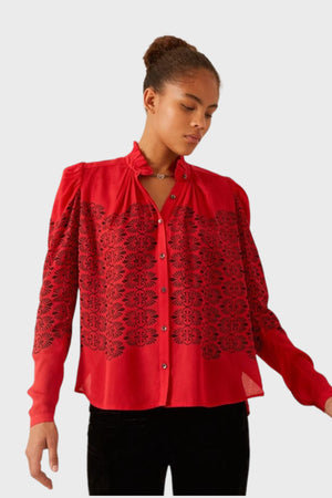 Artemis Cherry Trellis Shirt