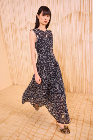 Kiana Sleeveless Midi Dress
