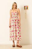 Kaia Pink Camellia Dress