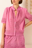 Winn Fuchsia Tile Shirt