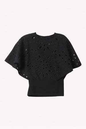 Josie Cape Sleeve Knit Top