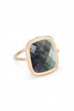 Pixie Black MOP Antique Ring