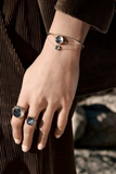 Pixie Black MOP Antique Ring