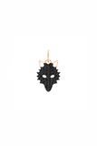 Black Diamond Wolf Charm