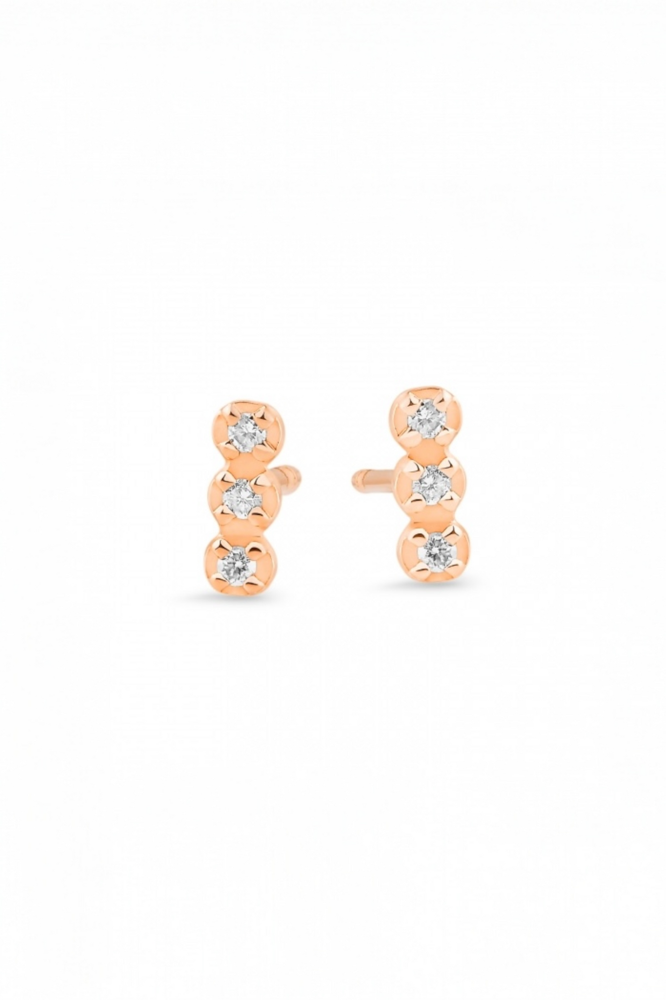Diamond Strip Earrings